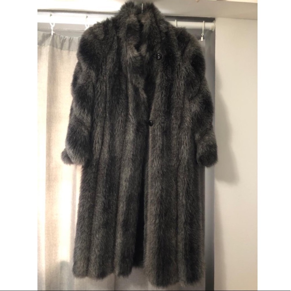 Vintage Faux Fur Coat